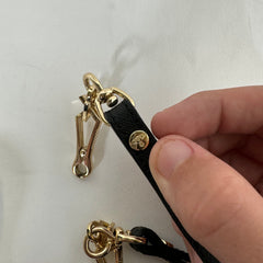 Vivienne Westwood Black Mini Yasmine Bag