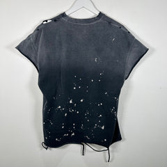 Satoshi Nakamoto Black Distressed Luke T-Shirt Size S