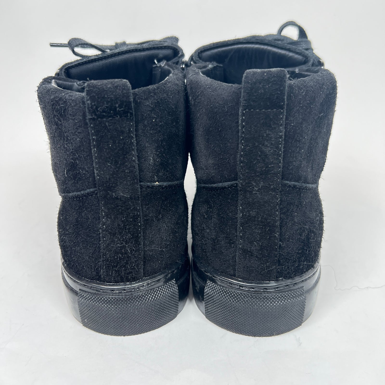 Balenciaga Black Suede Arena Sneakers Size 42
