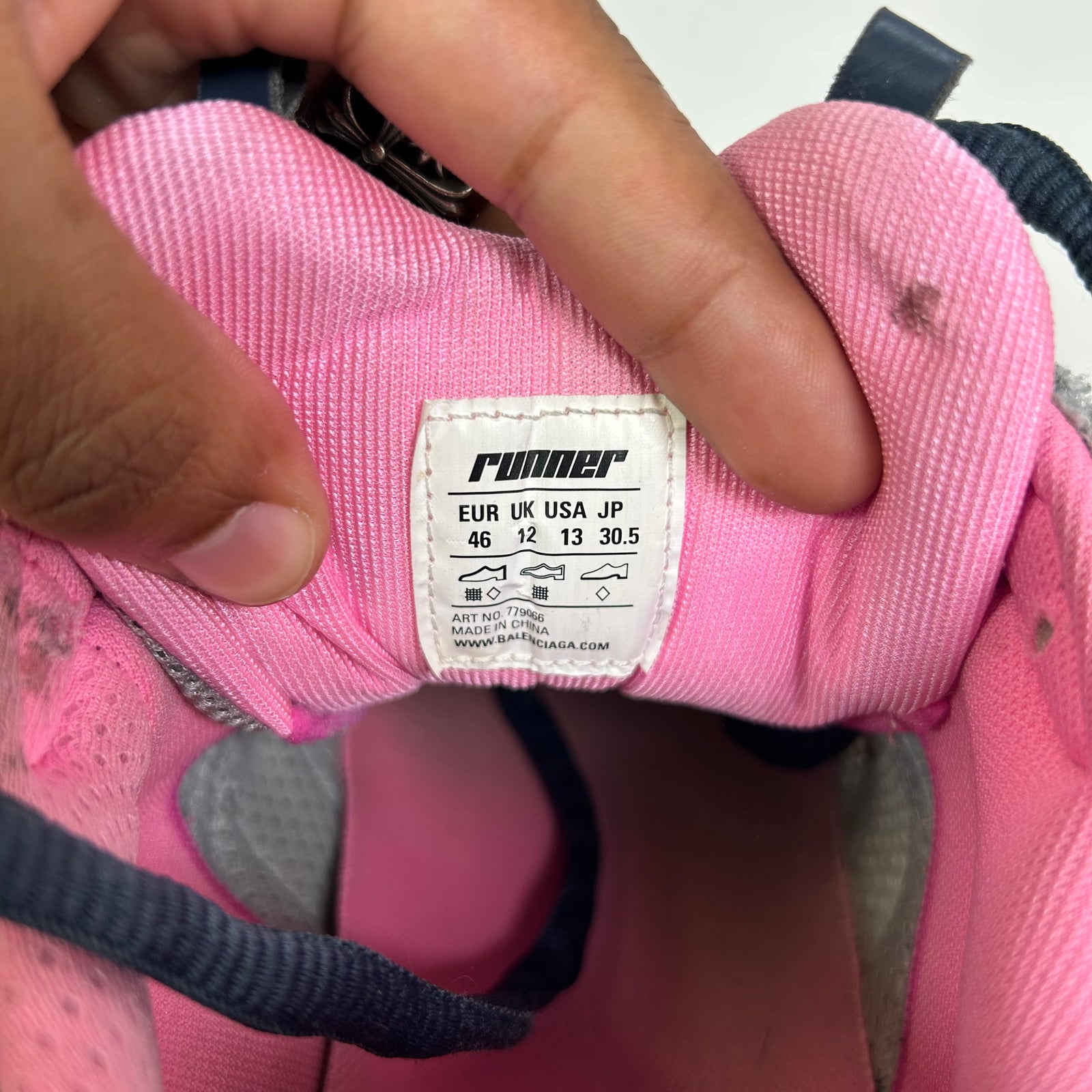 Balenciaga Multicolor Mesh Runner 2.0 Sneakers
