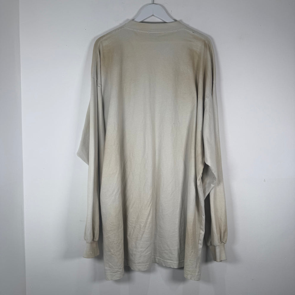 Balenciaga Skater Distressed Oversized Longsleeve Size XXXL