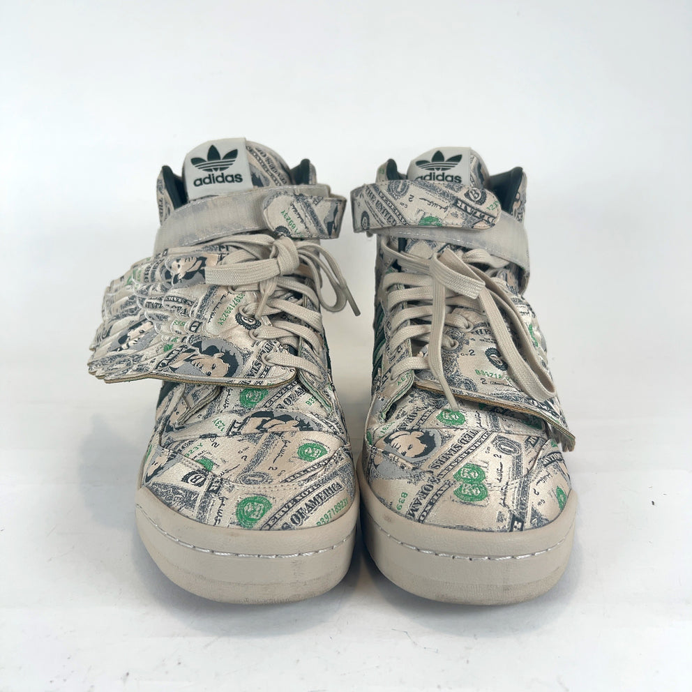Jeremy Scott x Adidas Forum 'Money' Wings 1.0 Hightop Sneakers