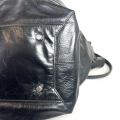 Bottega Veneta Leather Weekender Bag