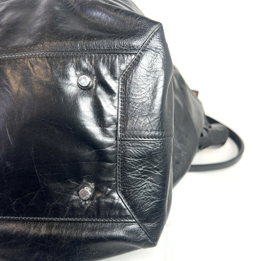 Bottega Veneta Leather Weekender Bag
