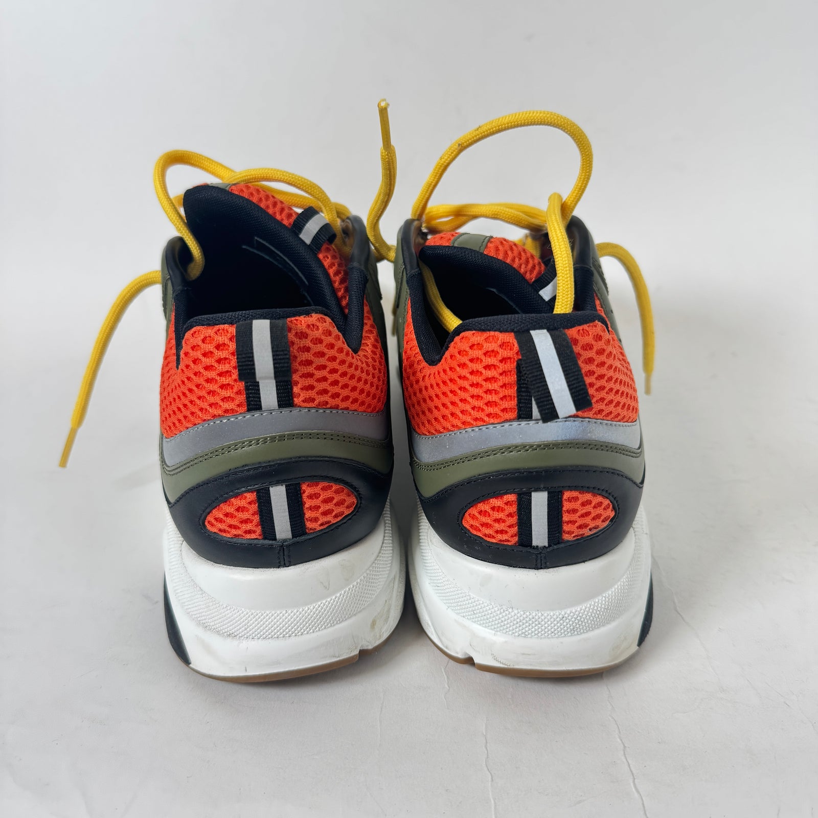 Dior B22 x Peter Doig Khaki/Orange Sneaker Size 46