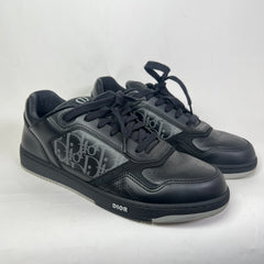 Dior B27 Triple Black Oblique Uptown Sneaker Size 44