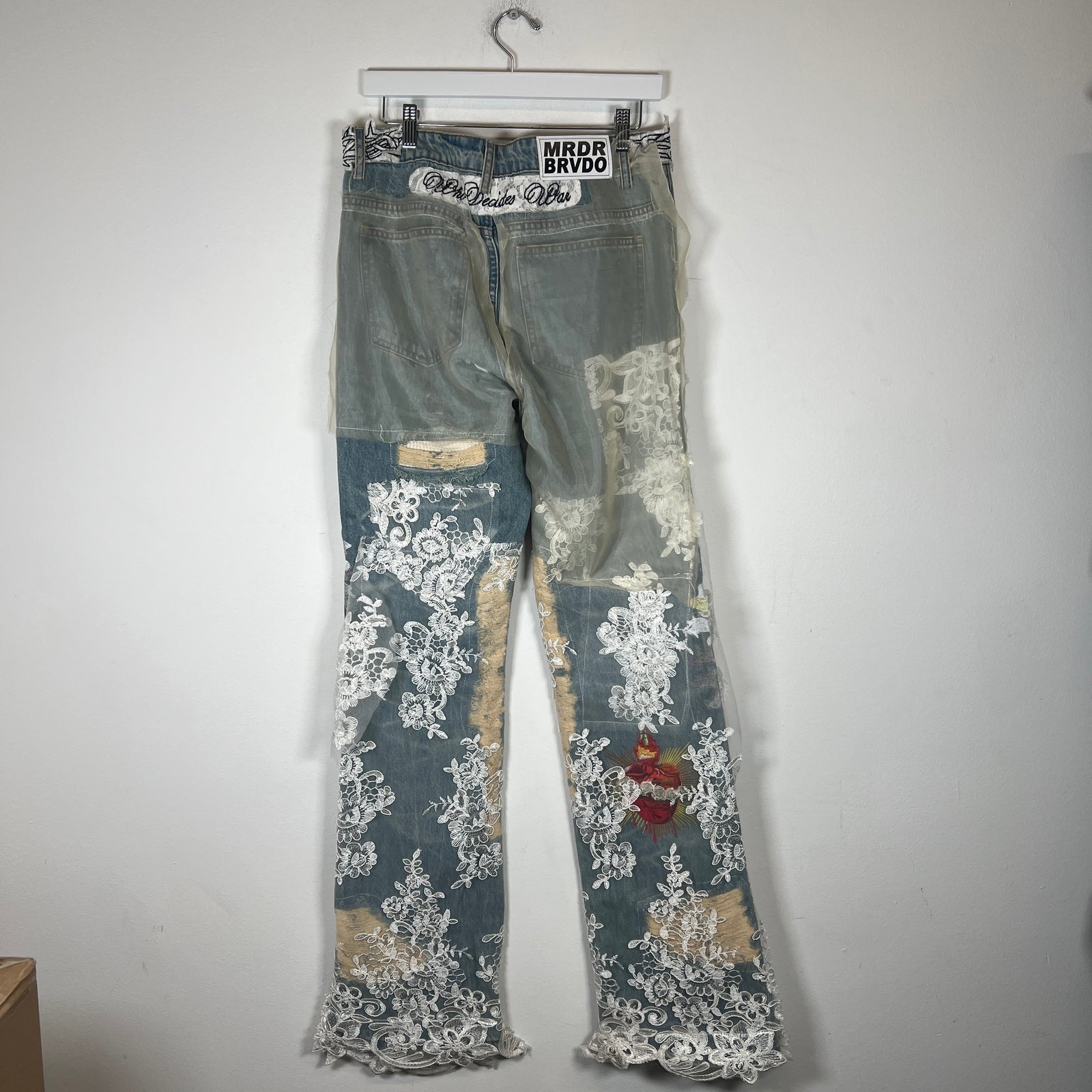 Who Decides War Blue Sacred Denim Size 30
