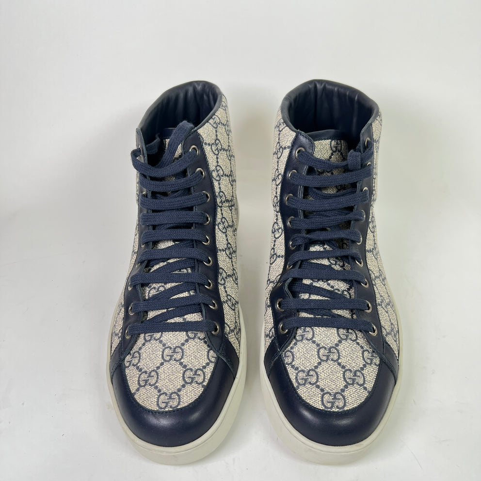 Gucci GG Supreme High-Top Sneakers
