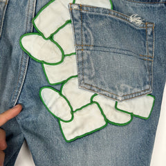Undercover SS05 'But Beautiful' Graffiti Patch Denim Size 3