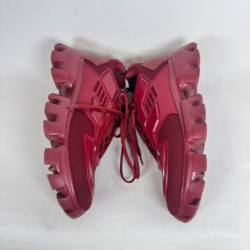 Prada Burgundy Red Cloudbust Size 9