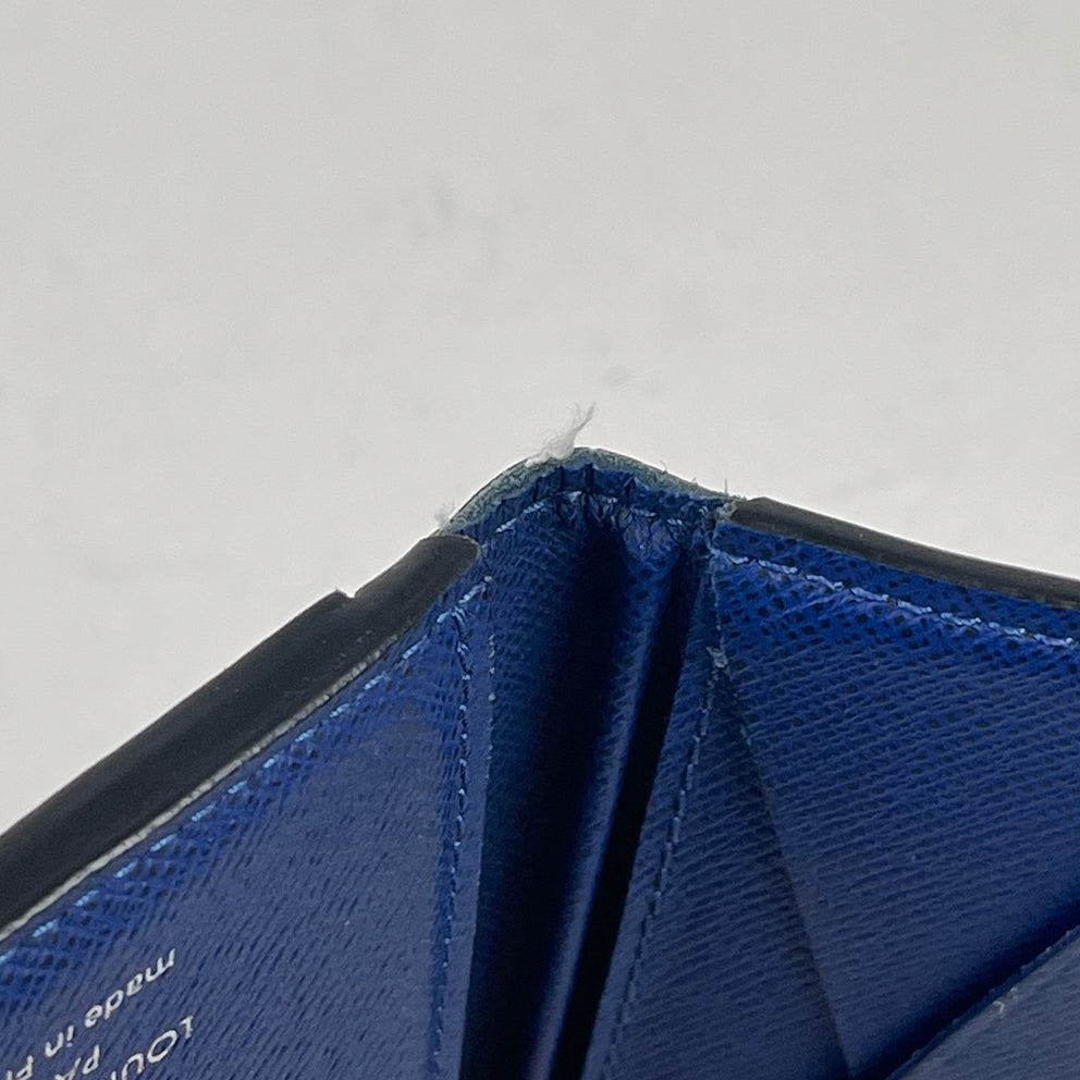 Louis Vuitton Monogram Blue Pocket Organizer