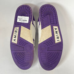Amiri Purple Skel Low-Top Sneaker Size 47