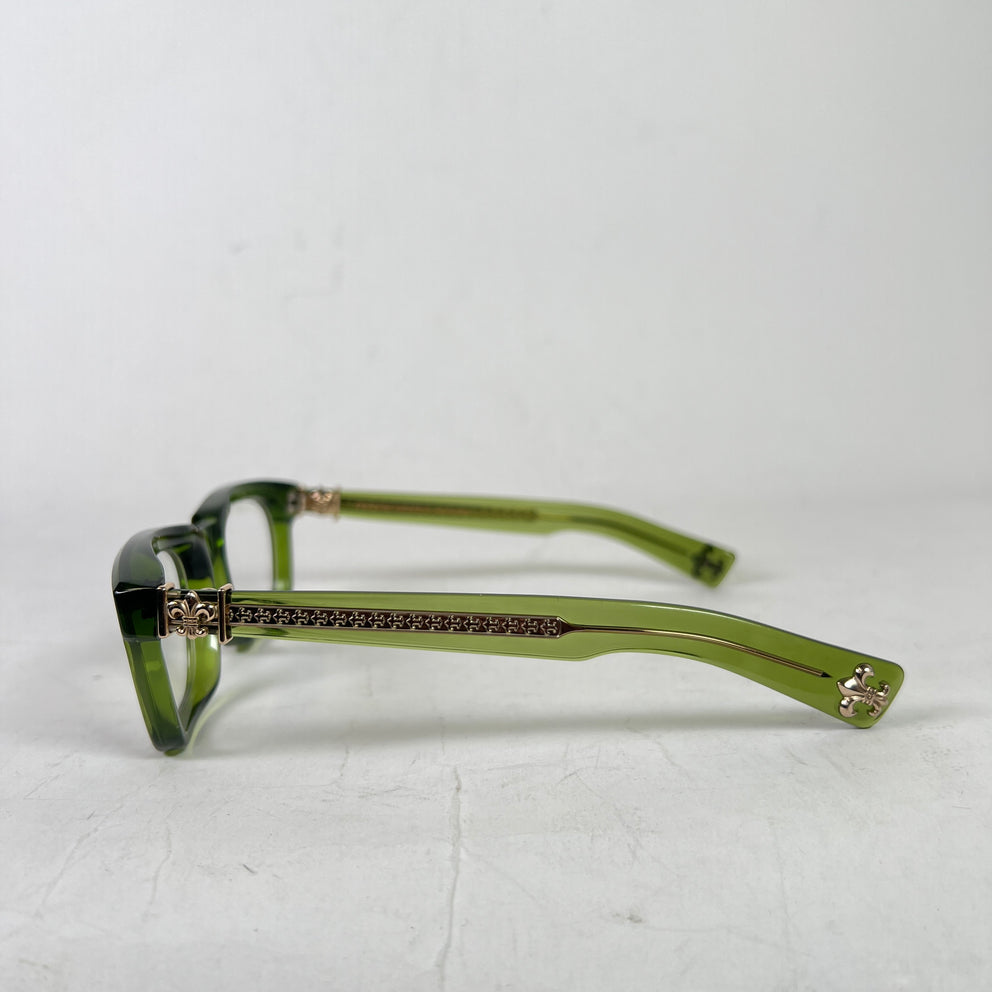 Chrome Hearts Green 'See You In Tea' Glasses