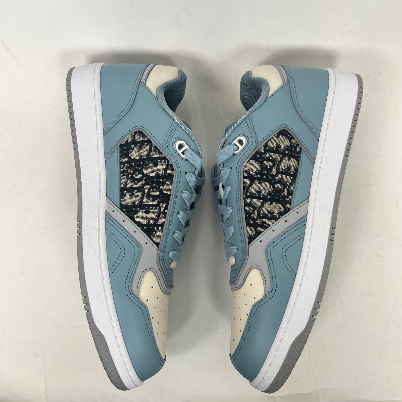 Dior B27 Blue/Beige Oblique Sneaker Size 42