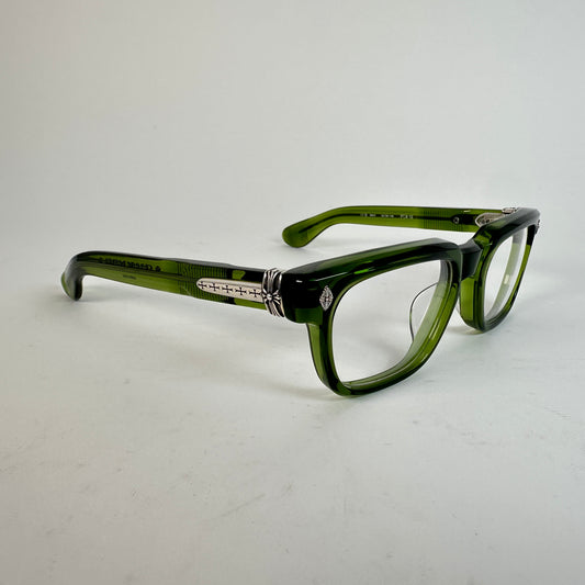 Chrome Hearts Green 'Pen 15' Glasses