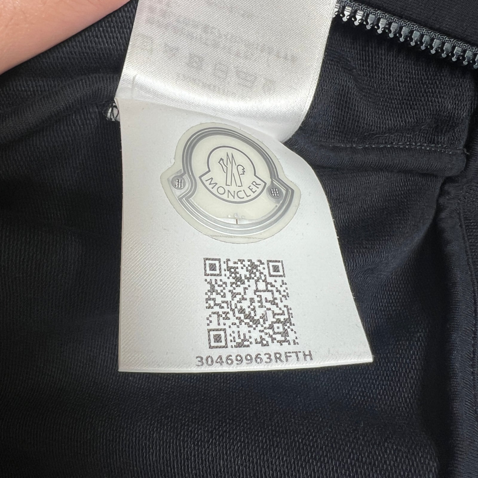Moncler Navy Track Jacket Size L