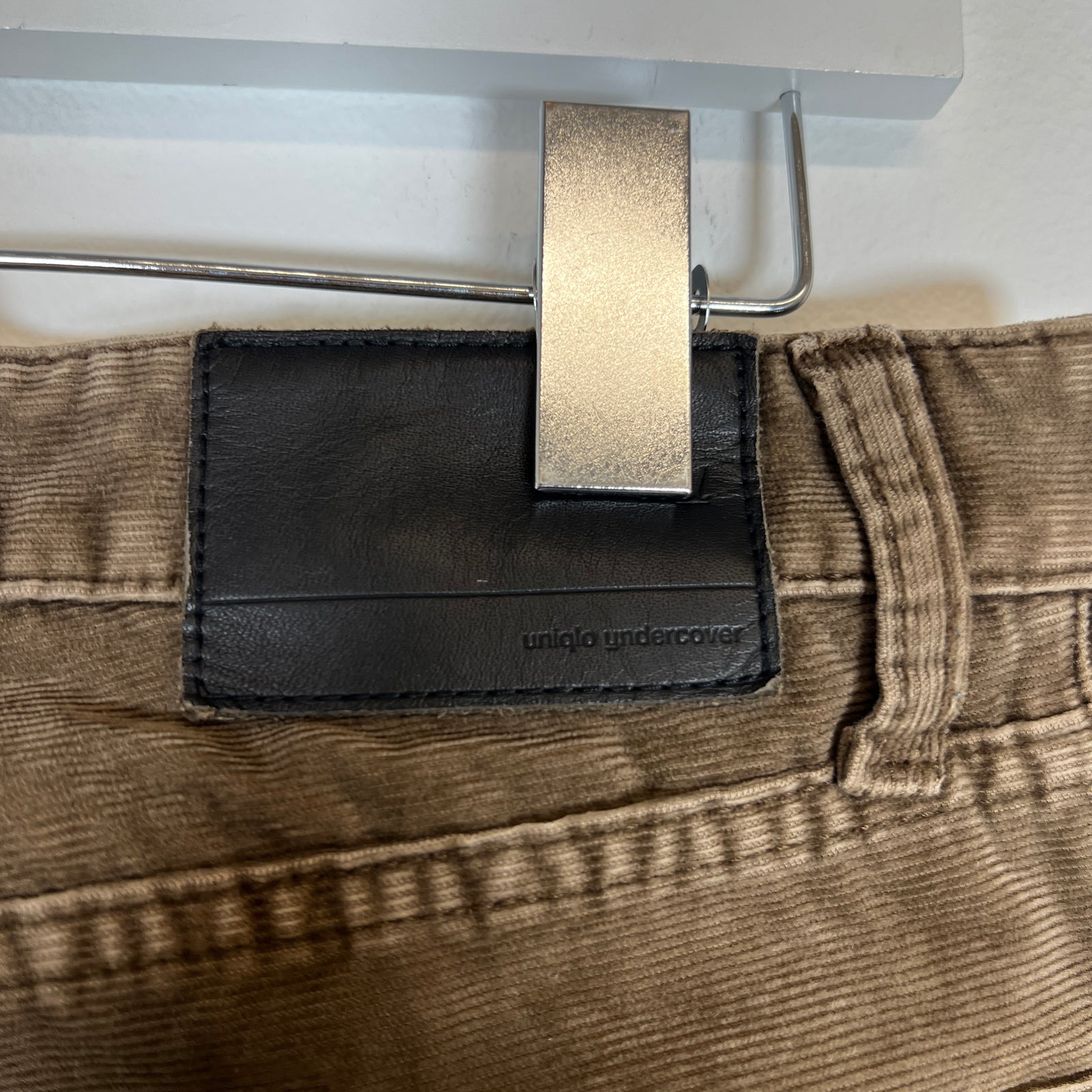 Undercover Uniqlo Brown Slim Corduroy Pants Size 28