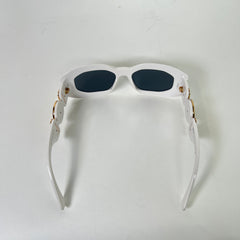 Versace White Medusa Biggie Sunglasses