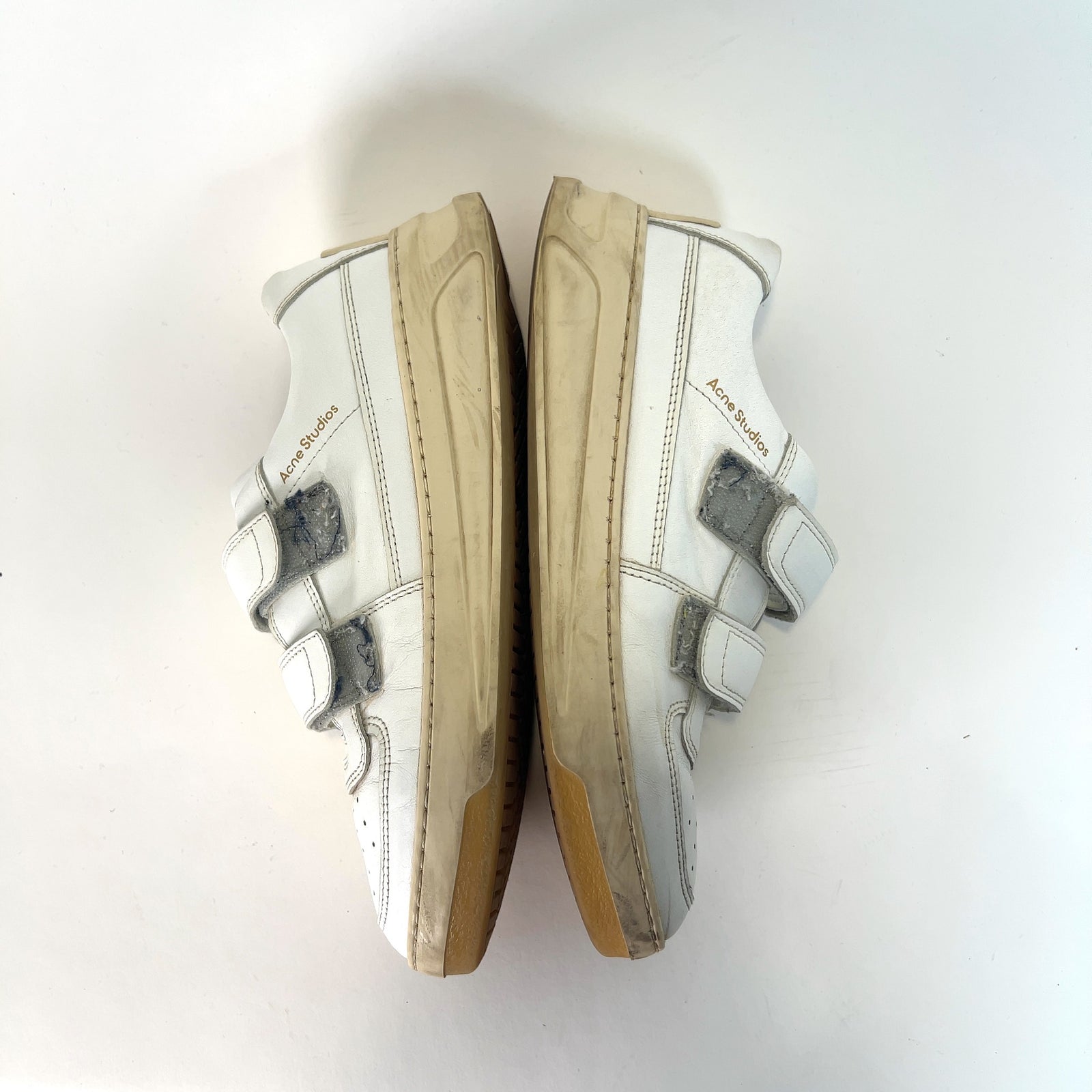 Acne Studios Double Strap Lowtop Sneakers