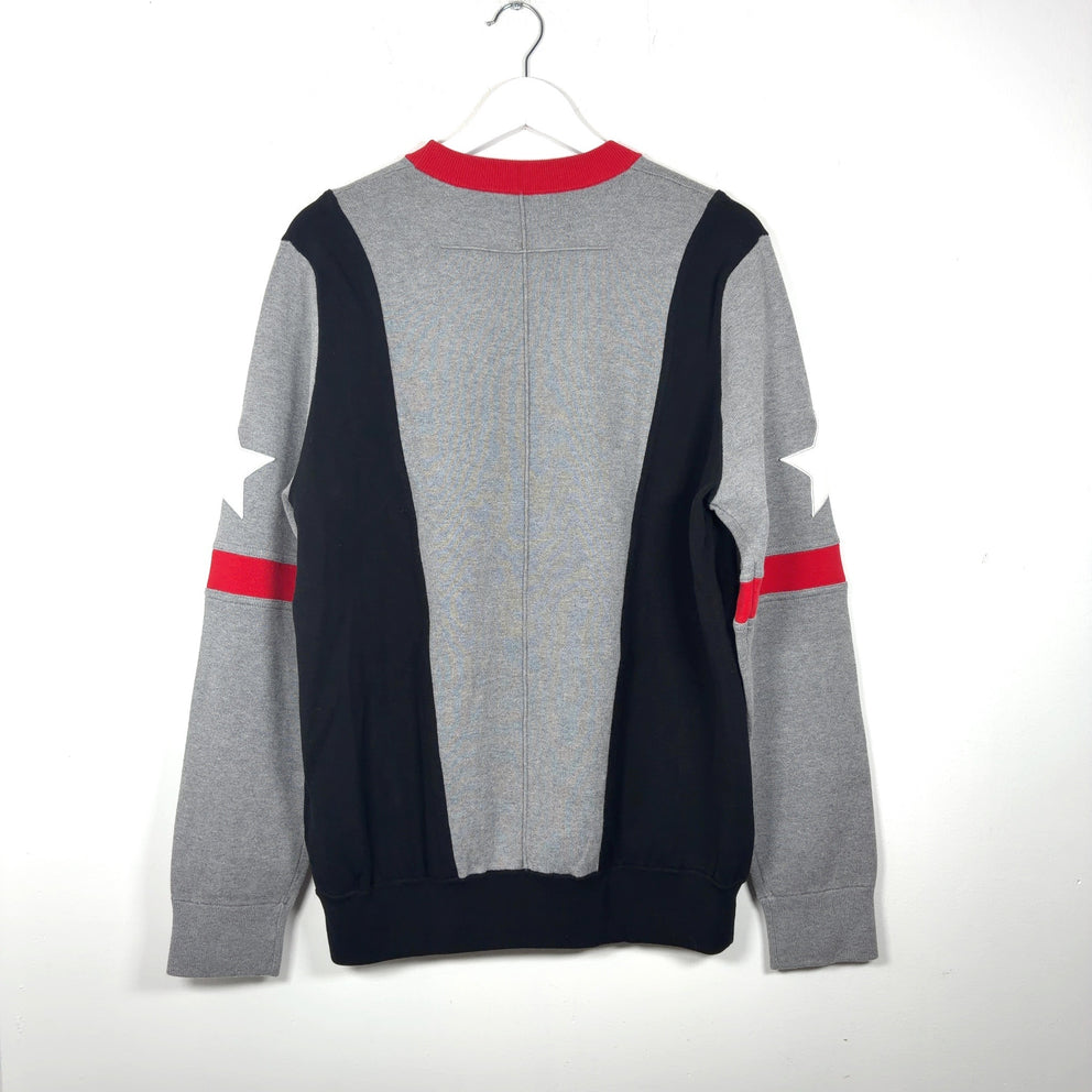 Givenchy SS17 Embroidered Star Patch Sweater