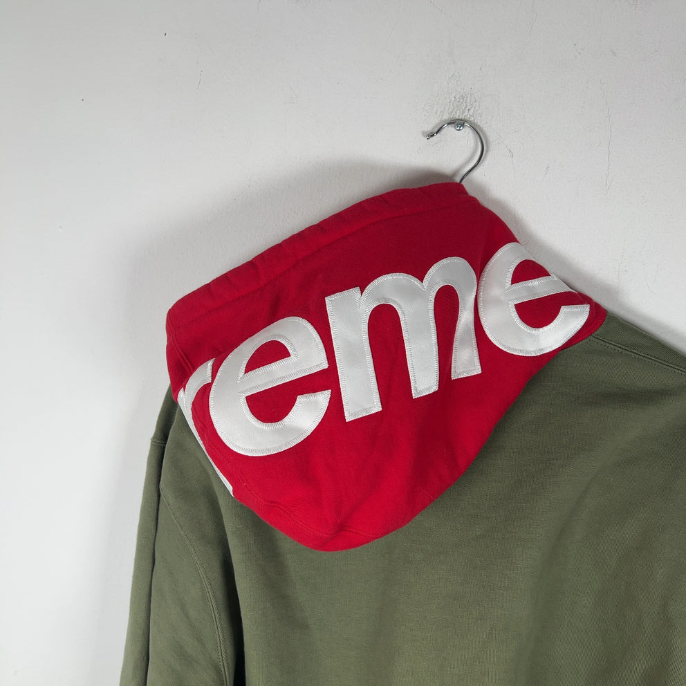 Supreme Logo Hood Hoodie