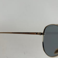 Alexander McQueen Enamel Aviator Sunglasses