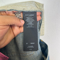 Saint Laurent Blue D51 Denim Size 25
