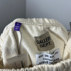 Gallery Dept. Cream Paint Splatter Sweatpants Size S