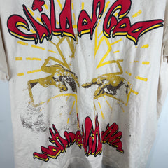 Vertabrae Graphic Red Spell Out T-Shirt