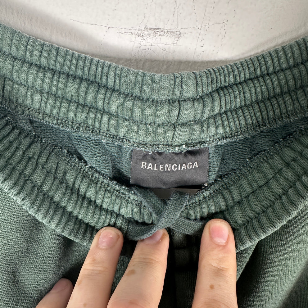 Balenciaga Green Shorts Size M