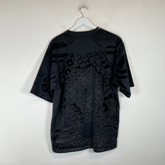 Dolce & Gabbana Black Runway All Over Print T-shirt Size L