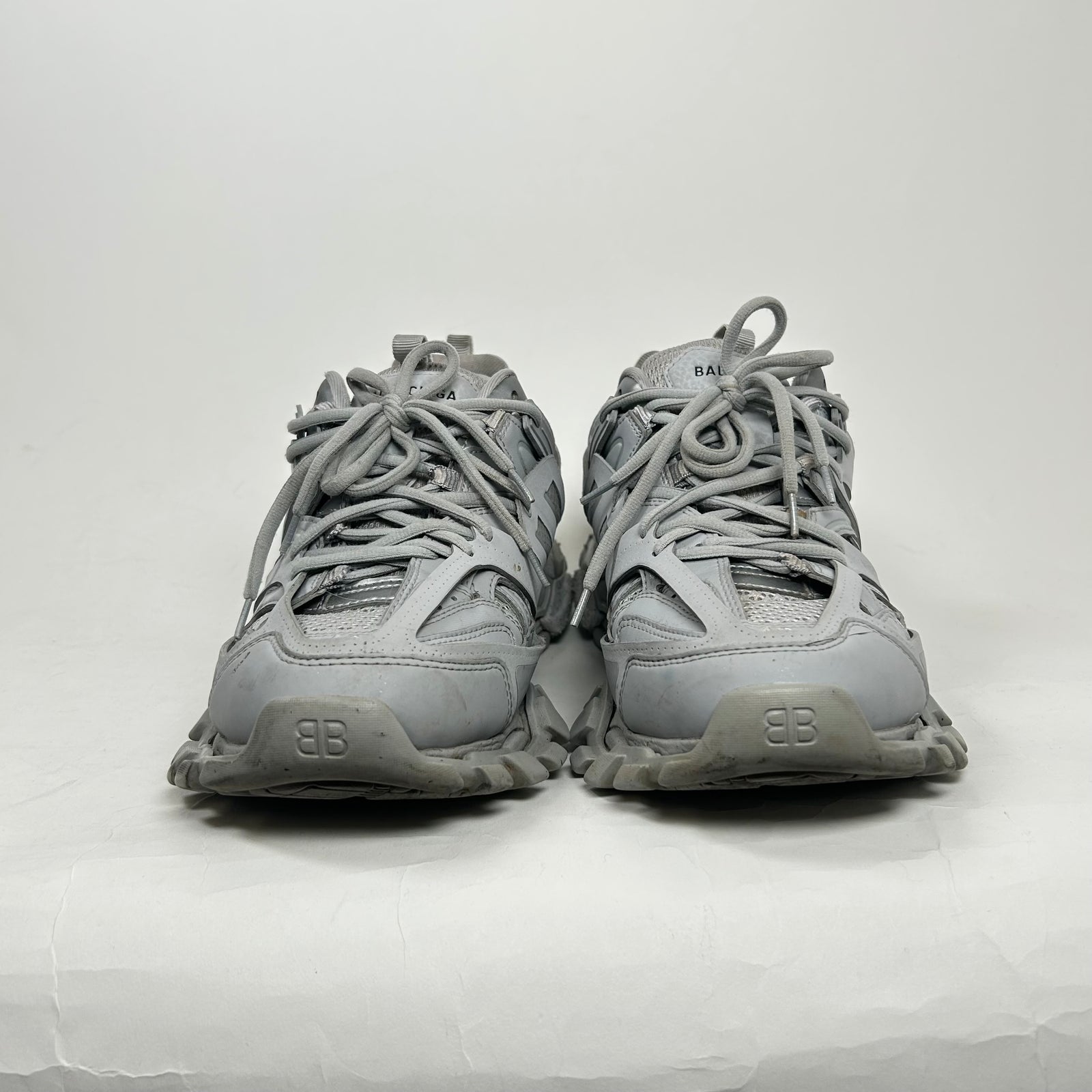 Balenciaga Grey Track Sneakers Size 42