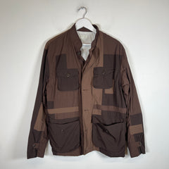 Kith Brown Amare Patchwork Nylon Jacket Size S