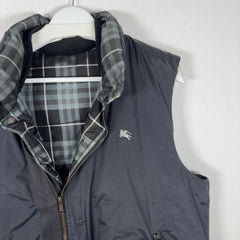 Burberry Equestrian Logo Puffer Vest