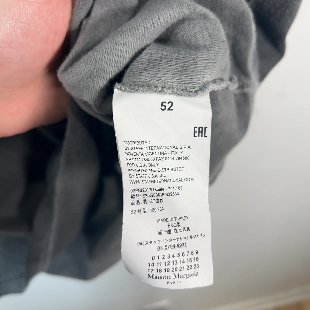 Maison Margiela Odject Dyed Grey T-Shirt
