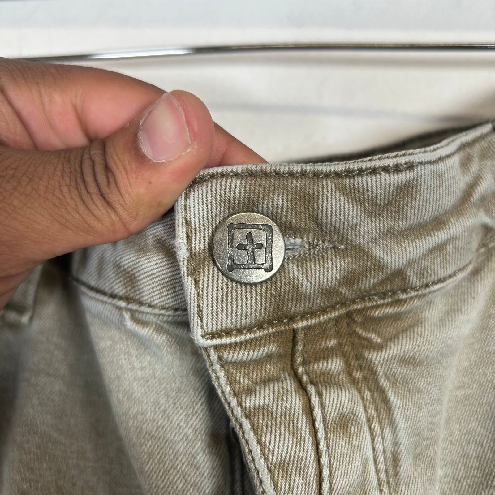 Ksubi Tan Wash Jeans Size 38