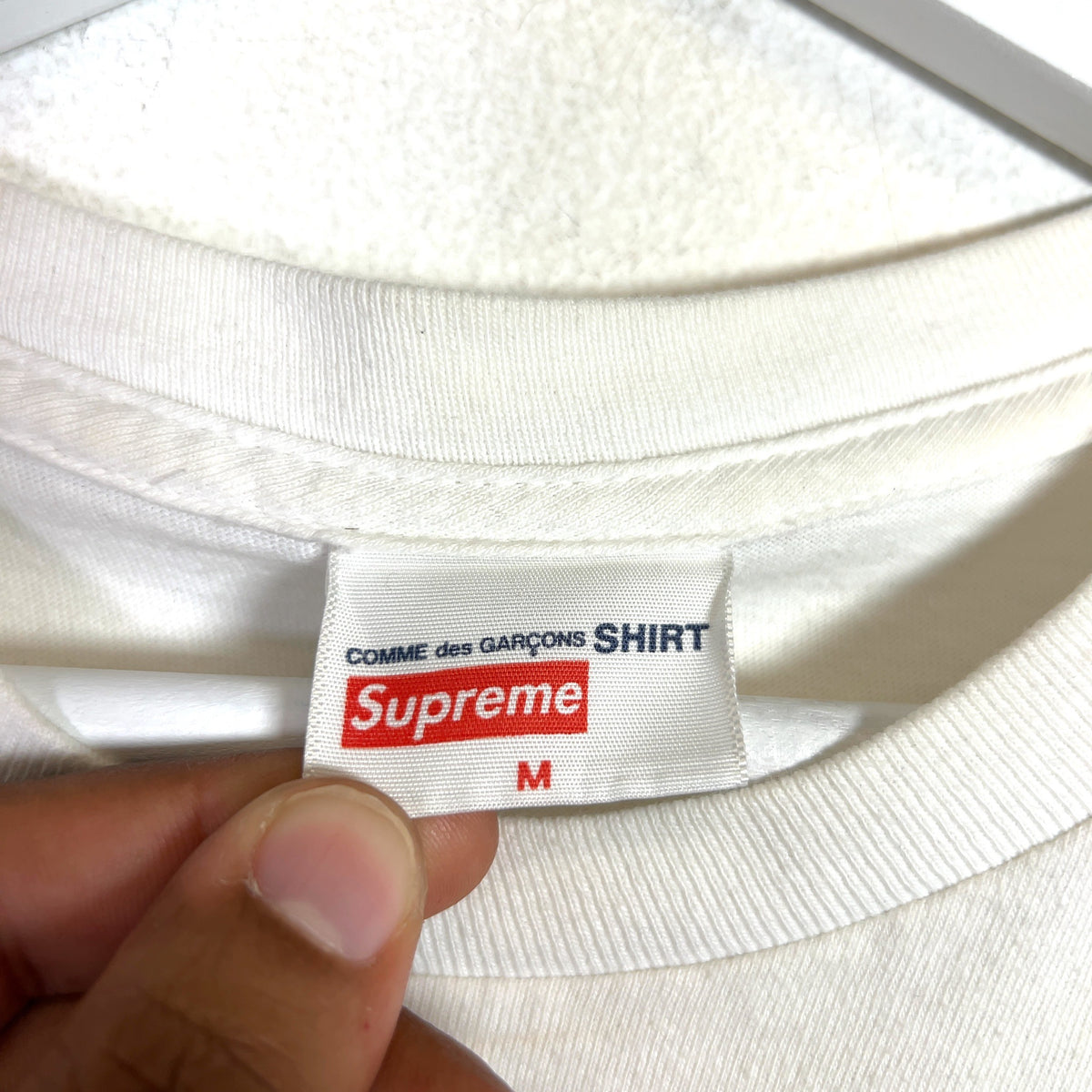 Supreme x Comme Des Garcons Box Logo T-Shirt