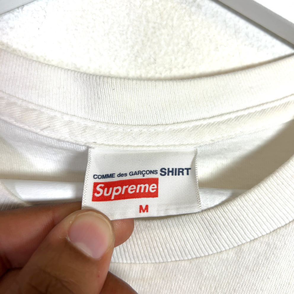 Supreme x Comme Des Garcons Box Logo T-Shirt