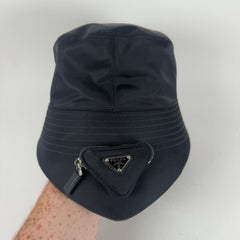 Prada Pouch Re-Nylon Bucker Hat