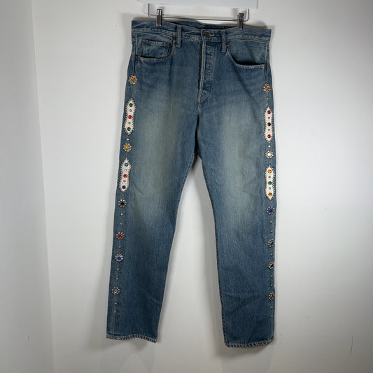 Kapital Monkey Cisco Gemstone Lightwash Jeans