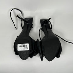 Balenciaga Black Knife Bow Heels Size 39