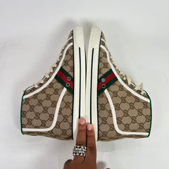 Gucci Tennis 1977 Canvas High-Top Sneakers