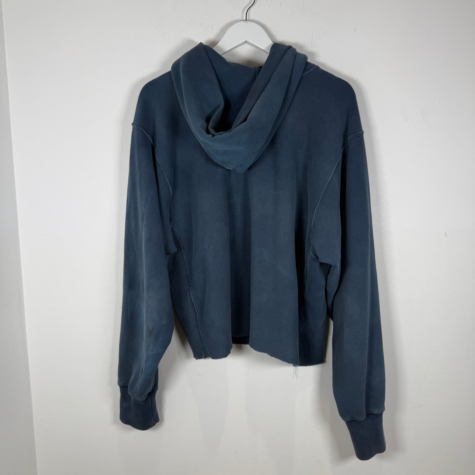 Maison Margiela Distressed Cut-Off Logo Hoodie