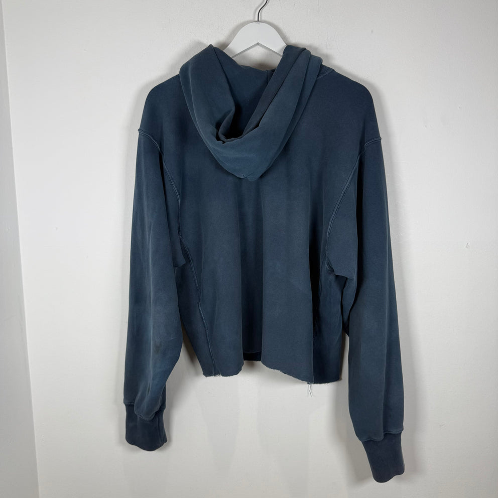 Maison Margiela Distressed Cut-Off Logo Hoodie