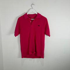 Lacoste x Junya Watanbe CDG Pink Logo Polo Shirt Size S