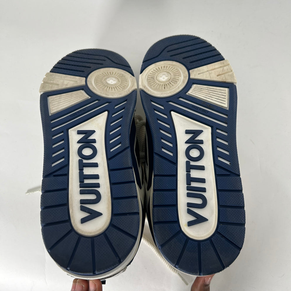 Louis Vuitton Navy Skates Size LV 8.5