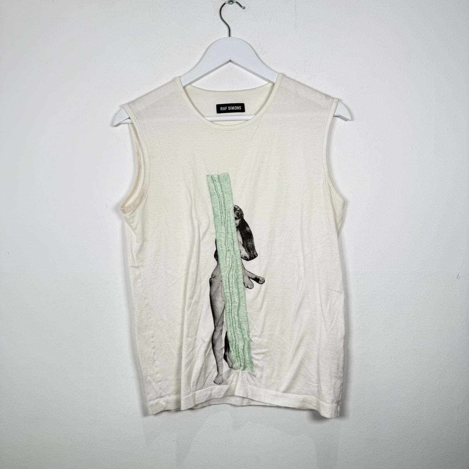 Raf Simons Girl Graphic Tank Top Size S