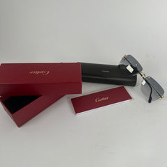 Cartier C Signature Monogram Lense Sunglasses