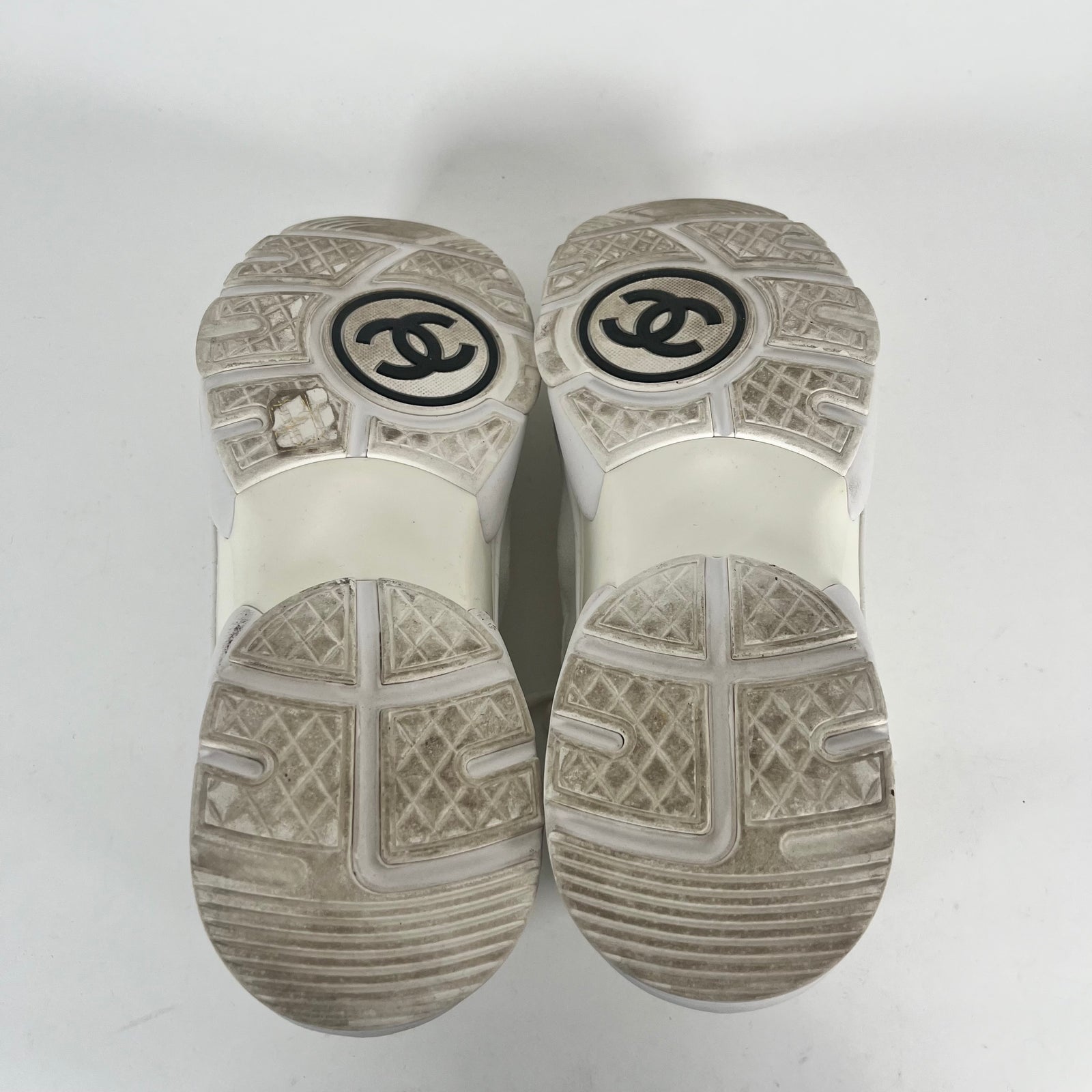 Chanel Runner Triple White Size 46