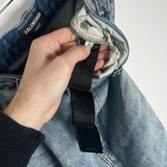Balenciaga Skater Denim Shorts Size S